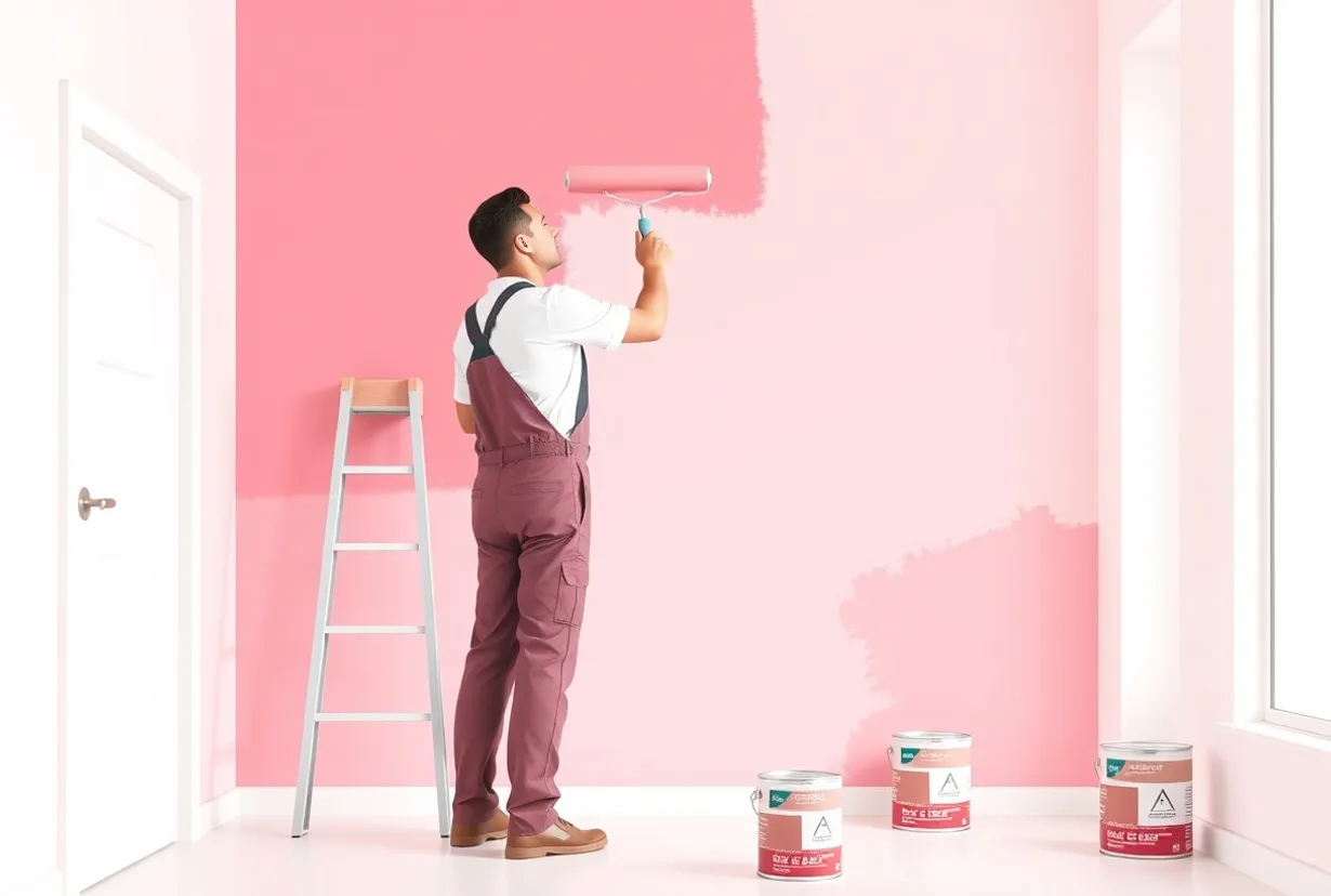 Peintre Illkirch-Graffenstaden 67400 en intervention sur un chantier